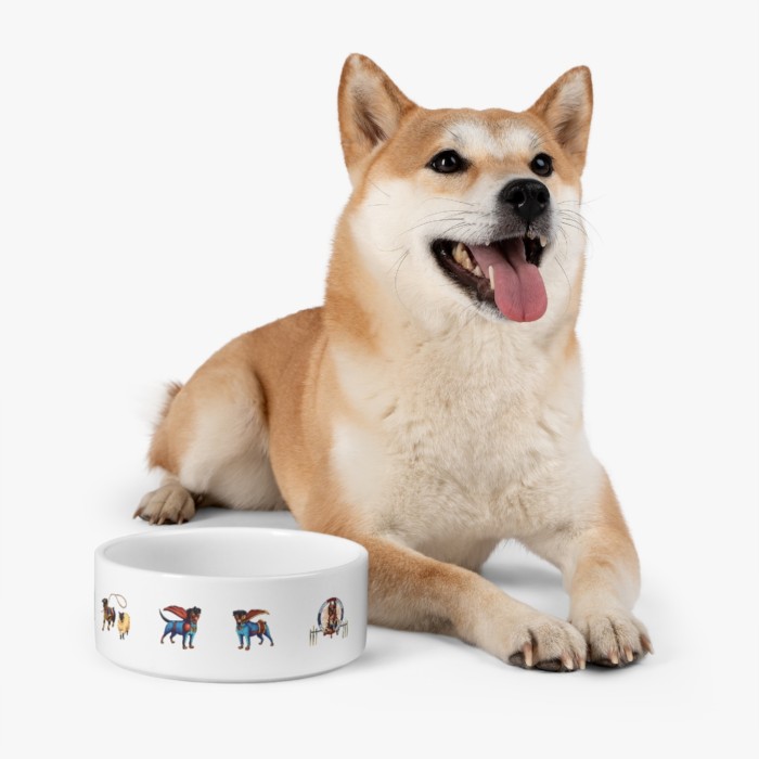 Super Rott Characters Pet Bowl - Image 6