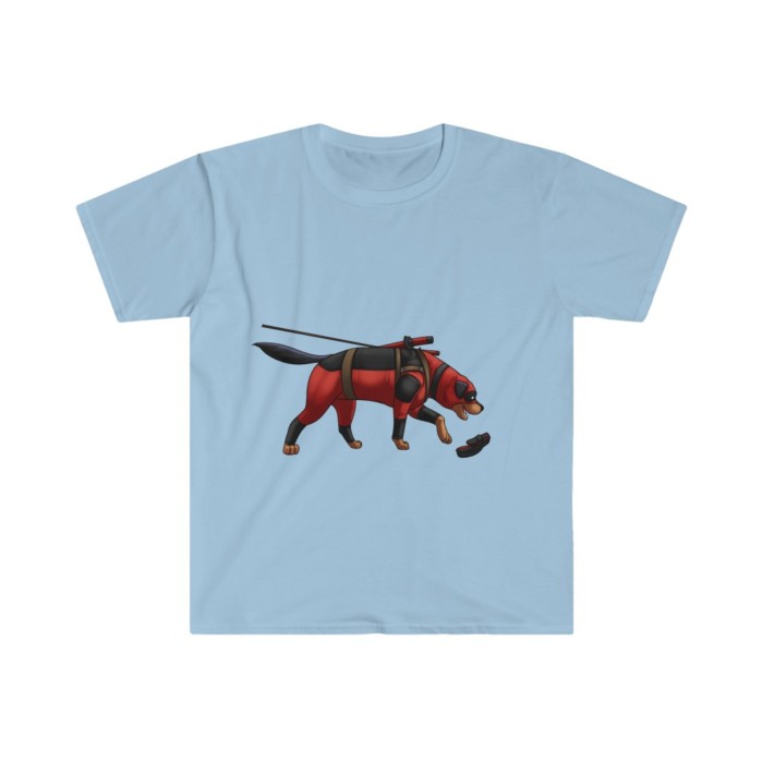 Tracking Rottie: Unisex Softstyle T-Shirt - Image 12