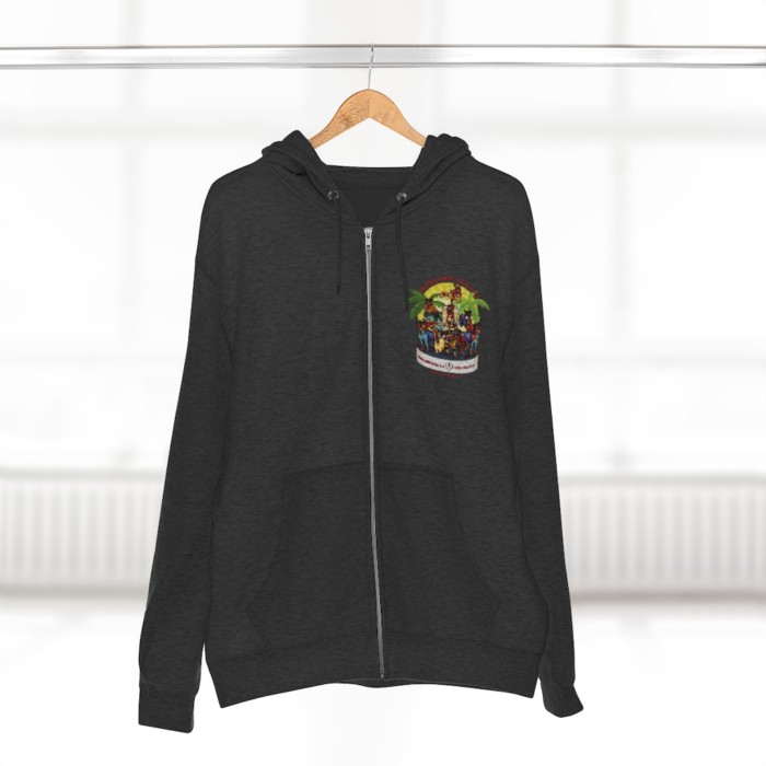 Tracking Rottie: Unisex Premium Full Zip Hoodie - Image 16