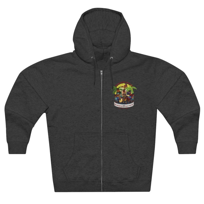 Tracking Rottie: Unisex Premium Full Zip Hoodie - Image 13