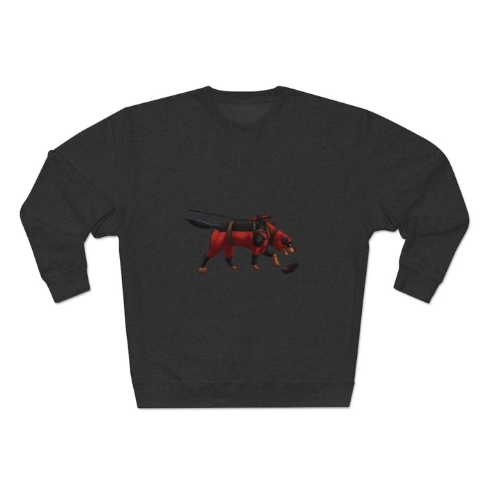 Tracking Rottie: Unisex Premium Crewneck Sweatshirt - Image 12