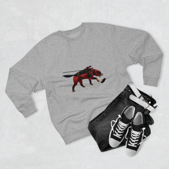 Tracking Rottie: Unisex Premium Crewneck Sweatshirt - Image 7