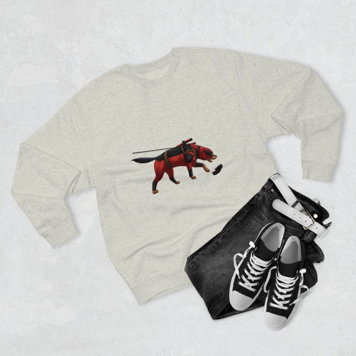 Tracking Rottie: Unisex Premium Crewneck Sweatshirt - Image 21