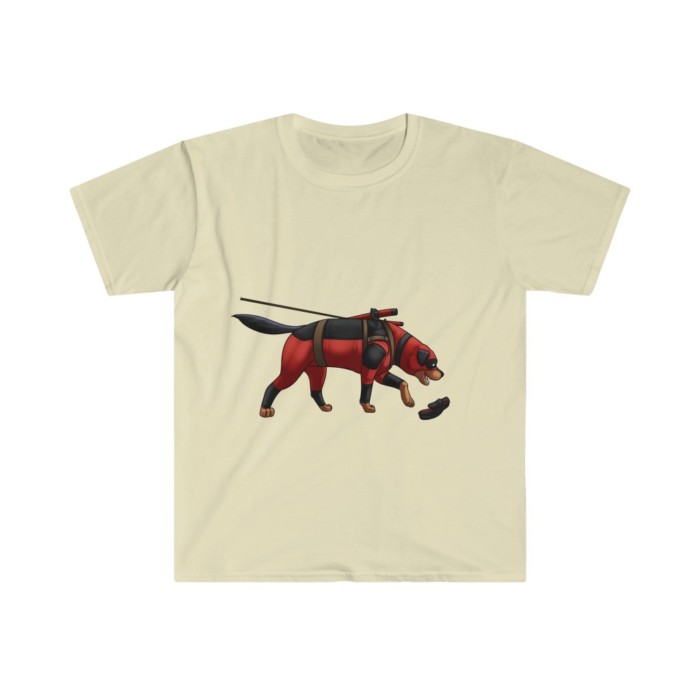 Tracking Rottie: Unisex Softstyle T-Shirt - Image 8