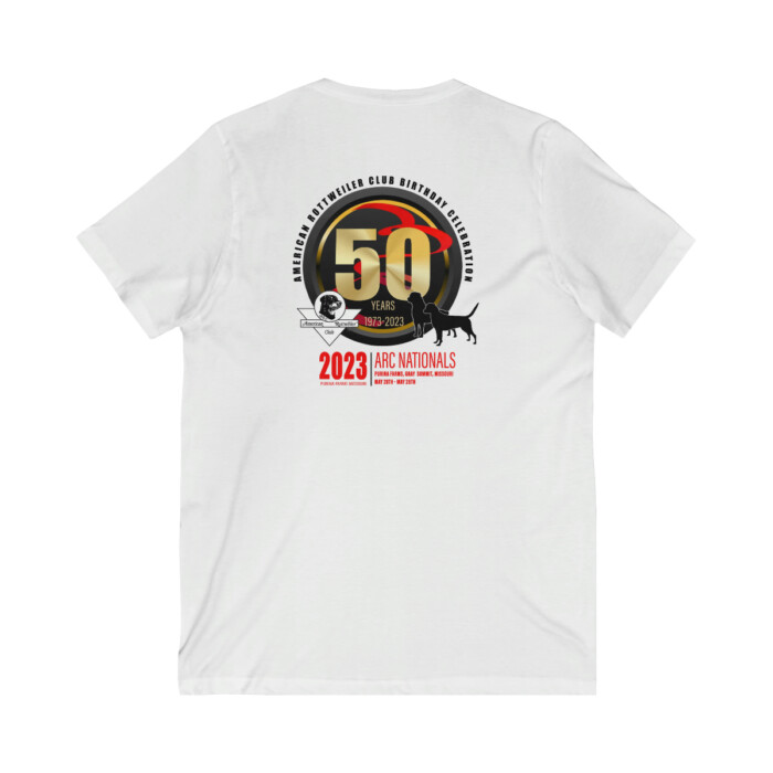 ARC Nationals 2023 | Unisex Jersey Short Sleeve V-Neck Tee - Image 4