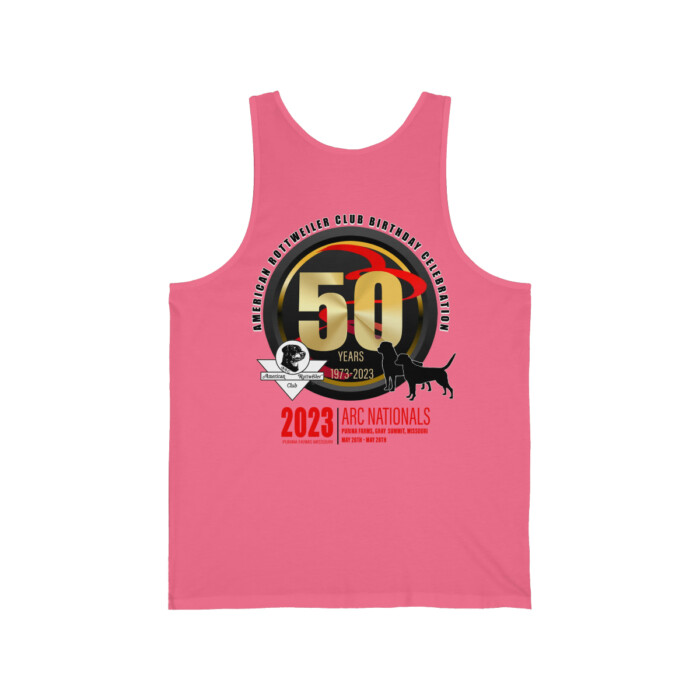 ARC Nationals 2023 | Unisex Jersey Tank - Image 2