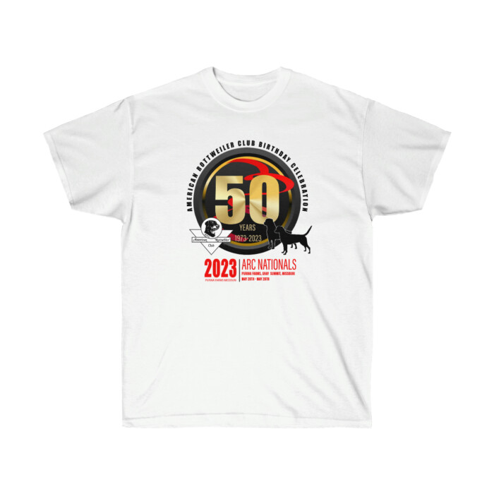 ARC Nationals 2023 | Front Logo RED Unisex Ultra Cotton Tee - Image 2