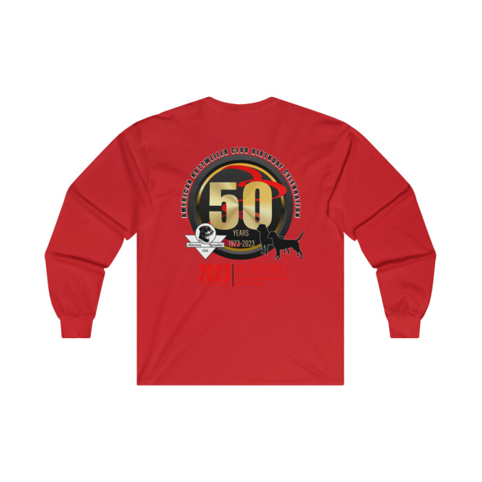 ARC Nationals 2023 | RED Lettering Ultra Cotton Long Sleeve Tee - Image 31