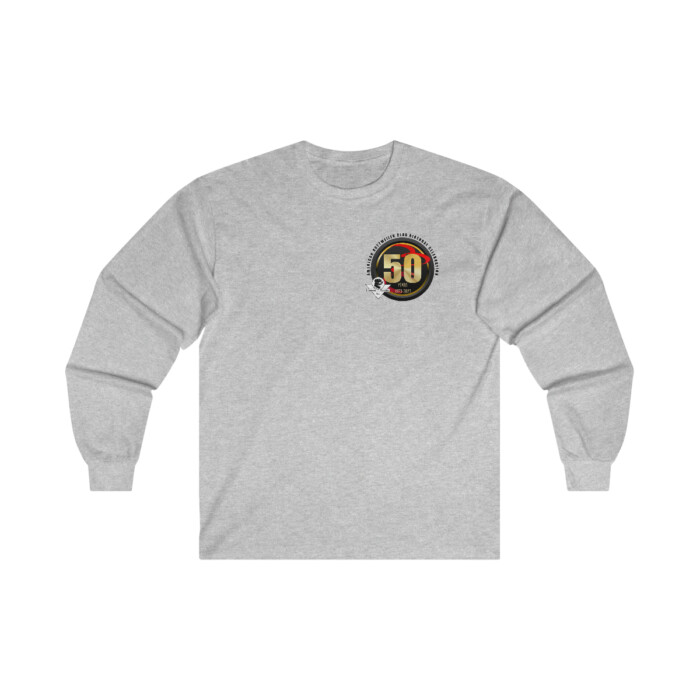 ARC Nationals 2023 | WHITE Lettering Ultra Cotton Long Sleeve Tee - Image 6