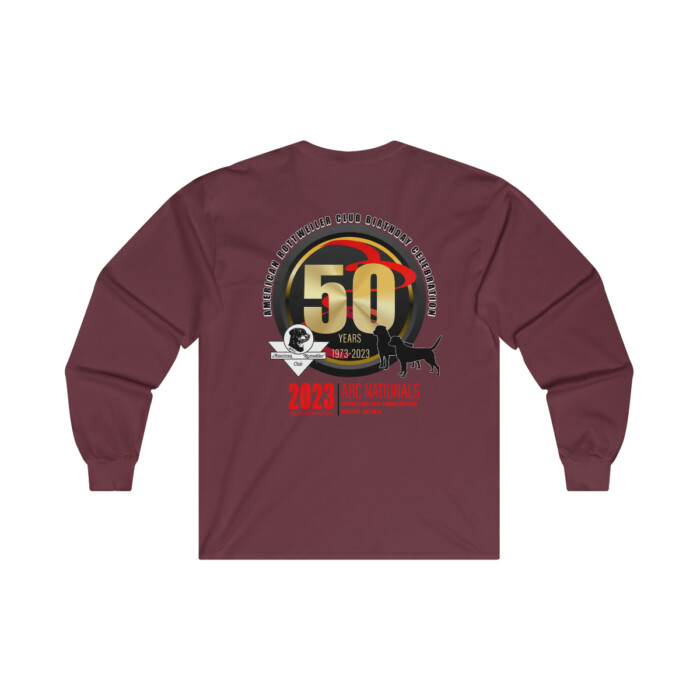 ARC Nationals 2023 | RED Lettering Ultra Cotton Long Sleeve Tee - Image 13