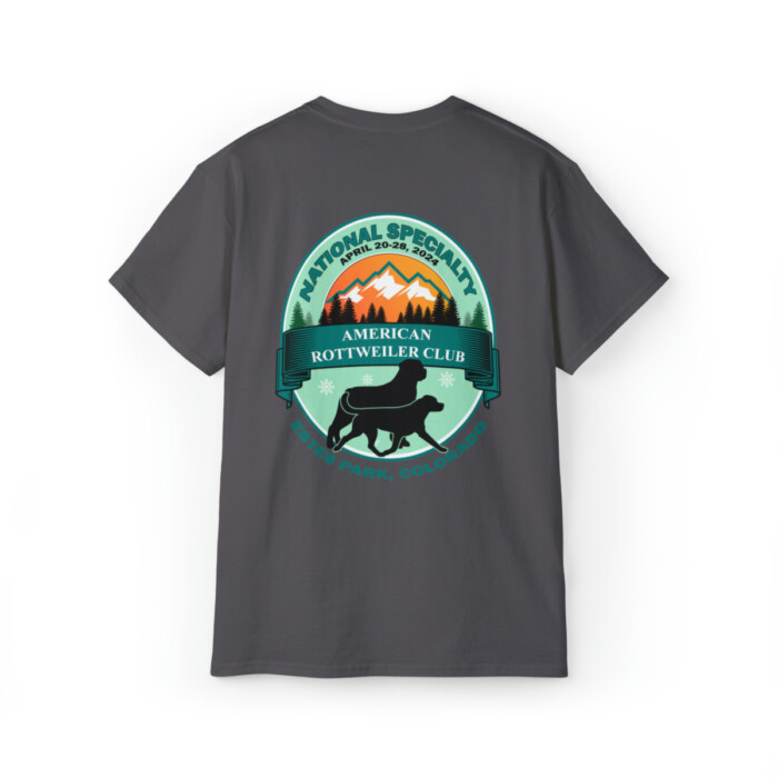 ARC Agility Nationals 2024 | Black Shirt Reverse Unisex Ultra Cotton Tee - Image 34