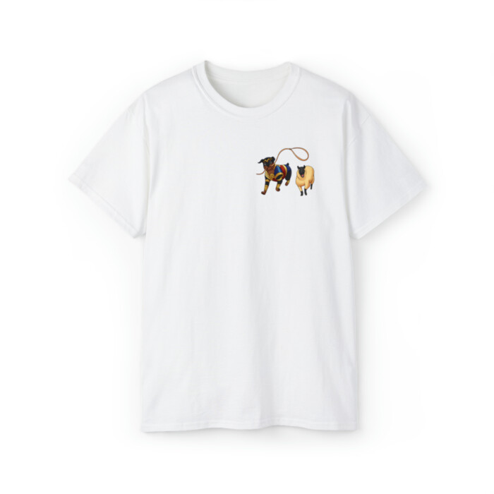 ARC Herding Nationals 2024 | Black Shirt Reverse Unisex Ultra Cotton Tee - Image 5