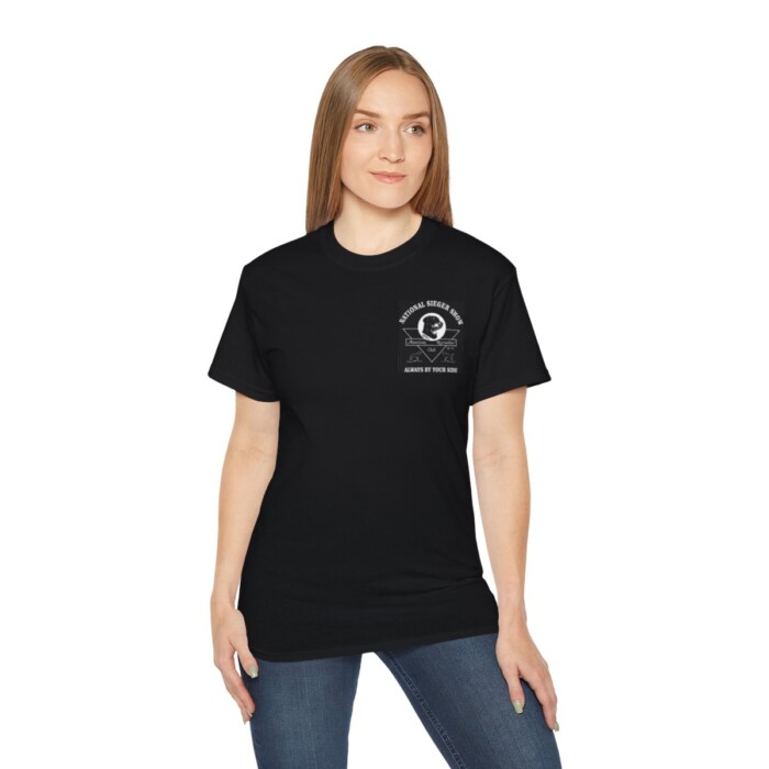 ARC Sieger Nationals 2023 | Black Shirt Reverse White Lettering Unisex Ultra Cotton Tee - Image 5