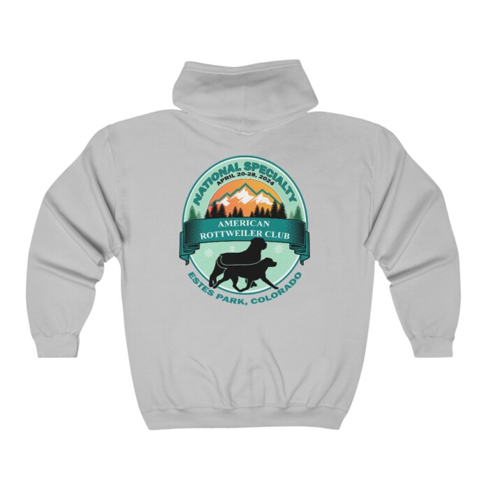 2024 Donor - Unisex Heavy Blend™ Full Zip Hooded Sweatshirt - Image 2