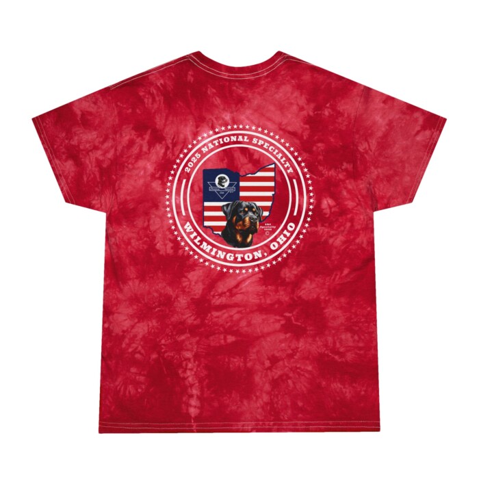 2025 ARC National - Tie-Dye Tee, Crystal